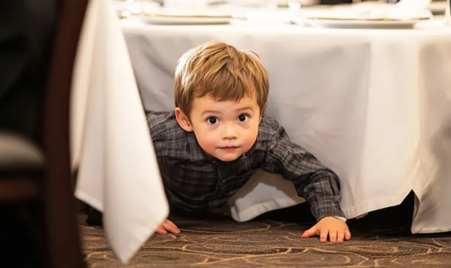 At My FIL’s Funeral, My 4-Year-Old Was Crawling Under the Table – What He Saw There Turned Our Lives Upside Down